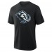 Футболка Utah Mammoth Fanatics Black Primary Logo Stadium Slub