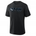 Футболка Utah Mammoth Fanatics Black Combo Stadium Slub
