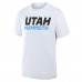 Футболка Utah Mammoth Fanatics White Wordmark Legacy