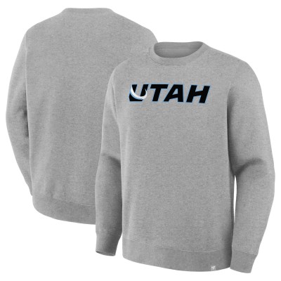 Кофта Utah Mammoth Fanatics Heather Gray Combo Legacy Fleece