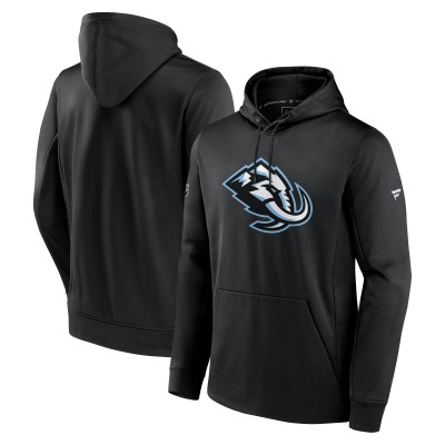 Толстовка Utah Mammoth Fanatics Black Authentic Pro Rink Fleece