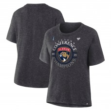 Футболка Женская Florida Panthers Fanatics Heather Charcoal 2025 Eastern Conference Champions Locker Room Футболка Женская Florida Panthers Fanatics Heather Charcoal 2025 Eastern Conference Champions Locker Room