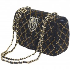 Vegas Golden Knights Cuce Crystal Crossbody Purse