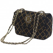 Boston Bruins Cuce Crystal Crossbody Purse