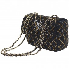 Pittsburgh Penguins Cuce Crystal Crossbody Purse