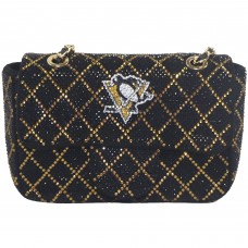 Pittsburgh Penguins Cuce Crystal Crossbody Purse