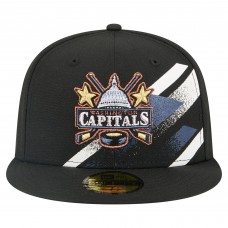 Бейсболка Washington Capitals New Era Black Faded Lines 59FIFTY Бейсболка Washington Capitals New Era Black Faded Lines 59FIFTY