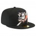 Бейсболка Anaheim Ducks New Era Black Faded Lines 59FIFTY