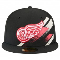 Бейсболка Detroit Red Wings New Era Black Faded Lines 59FIFTY Бейсболка Detroit Red Wings New Era Black Faded Lines 59FIFTY