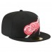 Бейсболка Detroit Red Wings New Era Black Faded Lines 59FIFTY