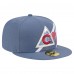 Бейсболка Colorado Avalanche New Era Blue Faded Lines 59FIFTY