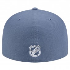 Бейсболка Colorado Avalanche New Era Blue Faded Lines 59FIFTY