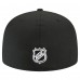 Бейсболка Philadelphia Flyers New Era Black Faded Lines 59FIFTY