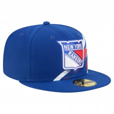 Бейсболка New York Rangers New Era Blue Faded Lines 59FIFTY Бейсболка New York Rangers New Era Blue Faded Lines 59FIFTY