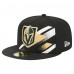 Бейсболка Vegas Golden Knights New Era Black Faded Lines 59FIFTY