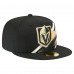 Бейсболка Vegas Golden Knights New Era Black Faded Lines 59FIFTY