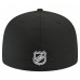 Бейсболка Vegas Golden Knights New Era Black Faded Lines 59FIFTY