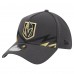 Бейсболка Vegas Golden Knights New Era Gray Zig Zag 39THIRTY A-Frame Perforated