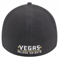 Бейсболка Vegas Golden Knights New Era Gray Zig Zag 39THIRTY A-Frame Perforated