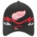 Бейсболка Detroit Red Wings New Era Black 39THIRTY A-Frame Perforated