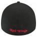 Бейсболка Detroit Red Wings New Era Black 39THIRTY A-Frame Perforated