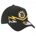 Бейсболка Boston Bruins New Era Black 39THIRTY A-Frame Perforated