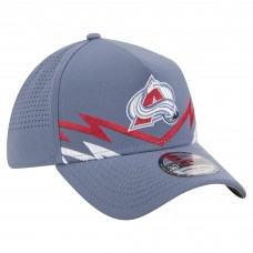 Бейсболка Colorado Avalanche New Era Blue 39THIRTY A-Frame Perforated