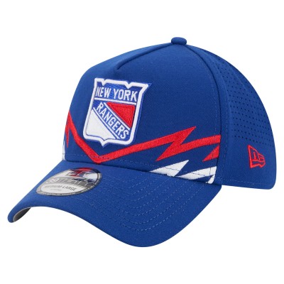 Бейсболка New York Rangers New Era Blue 39THIRTY A-Frame Perforated