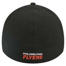 Бейсболка Philadelphia Flyers New Era Black 39THIRTY A-Frame Perforated