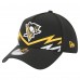 Бейсболка Pittsburgh Penguins New Era Black 39THIRTY A-Frame Perforated