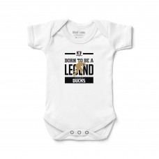 Малышам Anaheim Ducks Chad & Jake White Legend Bodysuit