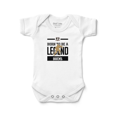 Малышам Anaheim Ducks Chad & Jake White Legend Bodysuit
