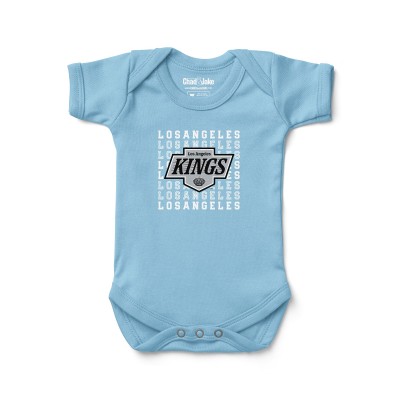 Малышам Los Angeles Kings Chad & Jake Blue Retro Design Bodysuit