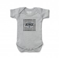 Малышам Los Angeles Kings Chad & Jake Heather Gray Retro Design Bodysuit