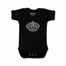 Малышам Los Angeles Kings Chad & Jake Black Secondary Logo Bodysuit