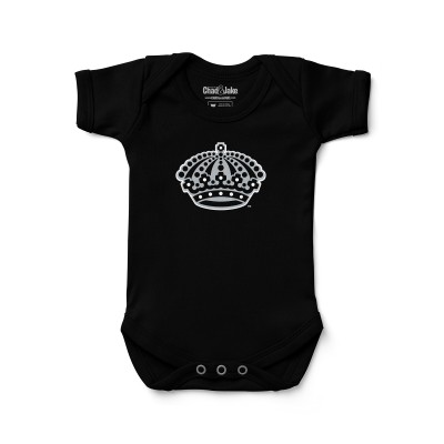 Малышам Los Angeles Kings Chad & Jake Black Secondary Logo Bodysuit