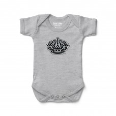 Малышам Los Angeles Kings Chad & Jake Heather Gray Secondary Logo Bodysuit