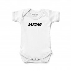 Малышам Los Angeles Kings Chad & Jake White Wordmark Bodysuit