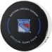 Brock Boeser Vancouver Canucks Fanatics Authentic Game-Used Goal Puck vs. New York Rangers on March 22, 2025