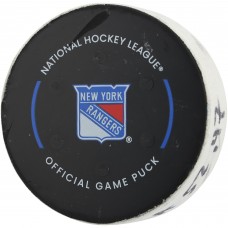Nazem Kadri Calgary Flames Fanatics Authentic Game-Used Goal Puck vs. New York Rangers on March 18, 2025