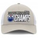 Бейсболка Edmonton Oilers Fanatics Natural/White 2025 Western Conference Champions Locker Room