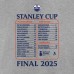 Футболка Edmonton Oilers Fanatics Heather Gray 2025 Stanley Cup Final Roster