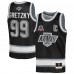 Подростковая Los Angeles Kings Wayne Gretzky Mitchell & Ness Black Maxxed Out Fashion Basketball Jersey