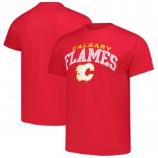 Calgary Flames Champion Red Primary Logo T-Shirt