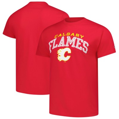 Calgary Flames Champion Red Primary Logo T-Shirt