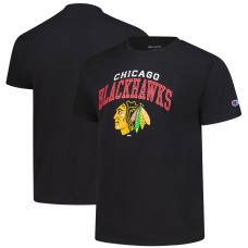 Футболка Chicago Blackhawks Champion Black Primary Logo