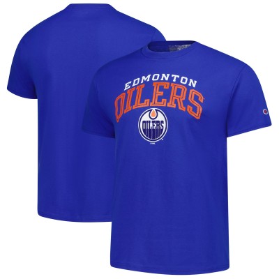 Футболка Edmonton Oilers Champion Royal Primary Logo