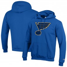 St. Louis Blues Champion Blue Primary Logo 1-Hit Pullover Hoodie