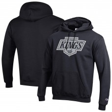 Los Angeles Kings Champion Black Primary Logo 1-Hit Pullover Hoodie