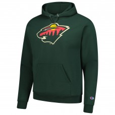 Толстовка Minnesota Wild Champion Green Primary Logo 1-Hit